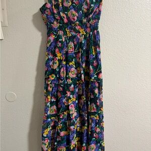 Anthropologie Multicolor Floral Dress